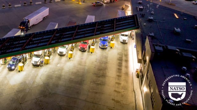 Diesel bays at Petro Racine