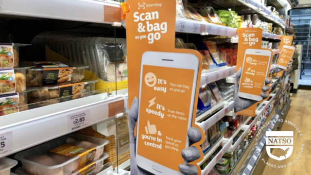 Scan and Go Signage